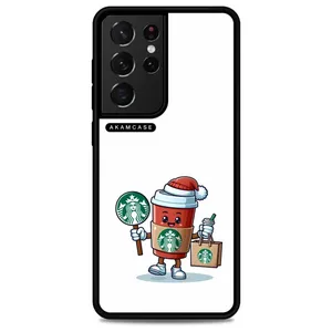 AKAM AMC-WSGS21U-STARBUCKS-32 Cover For Samsung Galaxy S21 Ultra