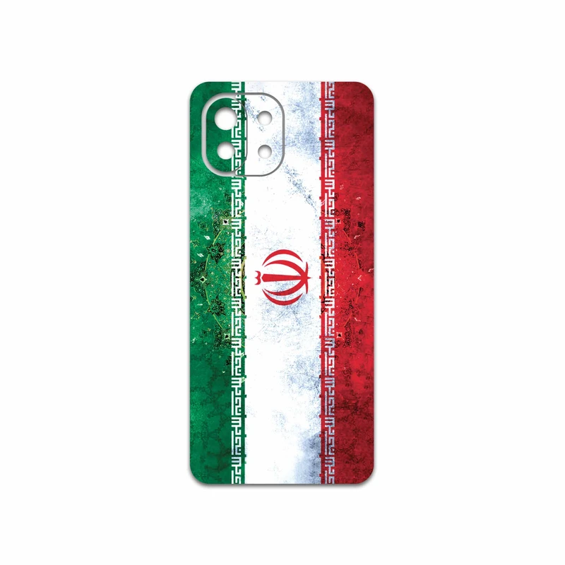 برچسب پوششی ماهوت مدل Iran-Flag-1 مناسب برای گوشی موبایل شیائومی MI 11 LITE