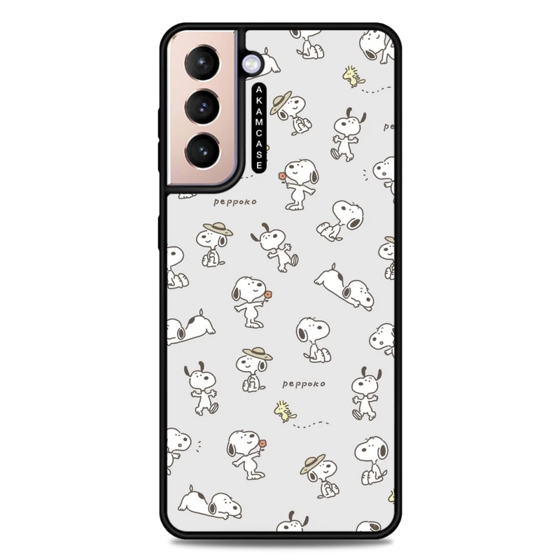 کاور آکام مدل AMC-WSGS21P-SNOOPY-38 مناسب برای گوشی موبایل سامسونگ Galaxy S21 Plus