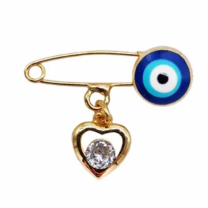 سنجاق سینه وای اس ایکس طرح چشم نظر کد Cr3