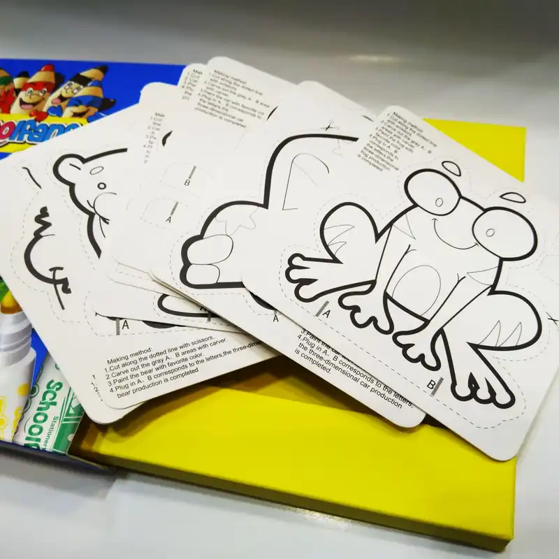 بسته رنگ آمیزی اسکول فنس مدل FUN BOX کد 1818مجموعه 18 عددی