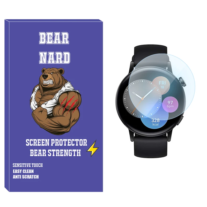 محافظ صفحه نمایش شیشه‌ای برنارد مدل SH-BR مناسب برای ساعت هوشمند هوآوی Watch GT3 42mm