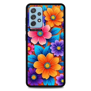 AKAM AMC-WSGA72-FLOWERS-39  Cover For Samsung Galaxy A72