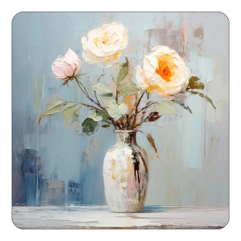 مگنت کاکتی طرح نقاشی رنگ روغن مدل mp72688