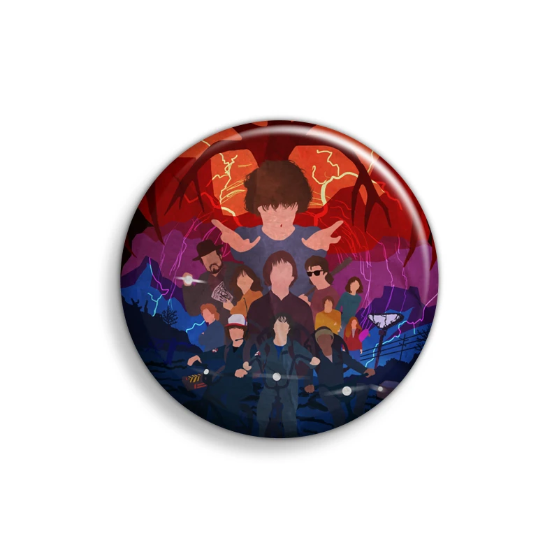 پیکسل ابیگل طرح سریال چیز های عجیب مدل Stranger Things کد 010