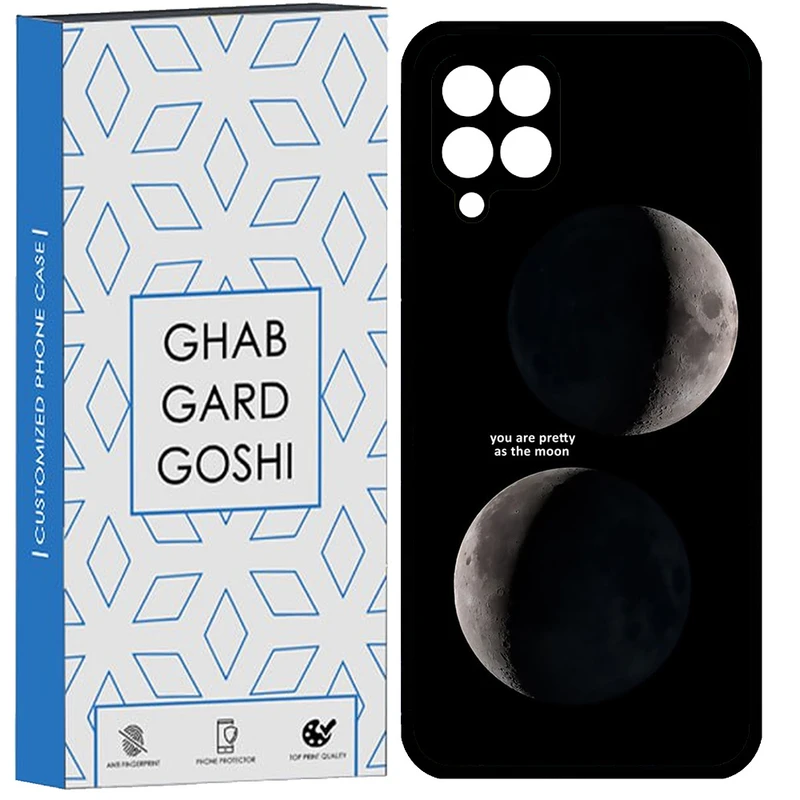 کاور قاب گارد گوشی طرح ماه کد TPU-078 مناسب برای گوشی موبایل سامسونگ Galaxy A12 / M12