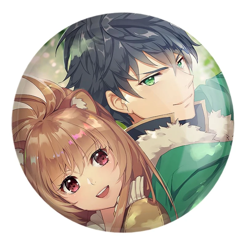 پیکسل خندالو طرح رافتالیا و نائوفومی انیمه ظهور قهرمان سپر کد 15972 مدل بزرگ