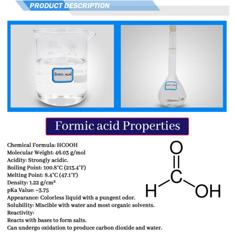 اسید فرمیک رفرنس کمیکالز مدل ۲۰ درصد حجم ۲۵۰ میلی لیتر