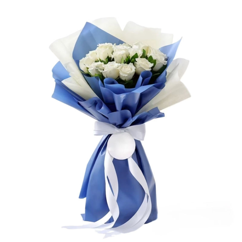 دسته گل رز طبیعی مدل 167