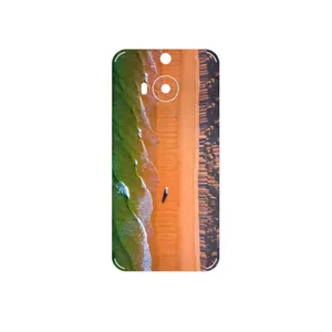 MAHOOT Beach and Green Sea Cover Sticker for HTC One M9