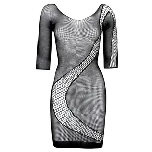 لباس خواب زنانه ماییلدا مدل فانتزی کد 4269-81106 رنگ مشکی