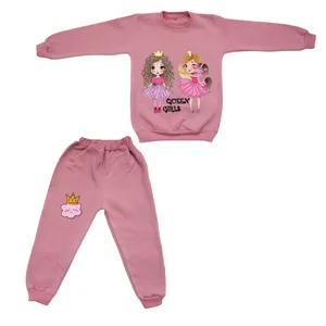 ست سویشرت و شلوار دخترانه مدل پرنسس