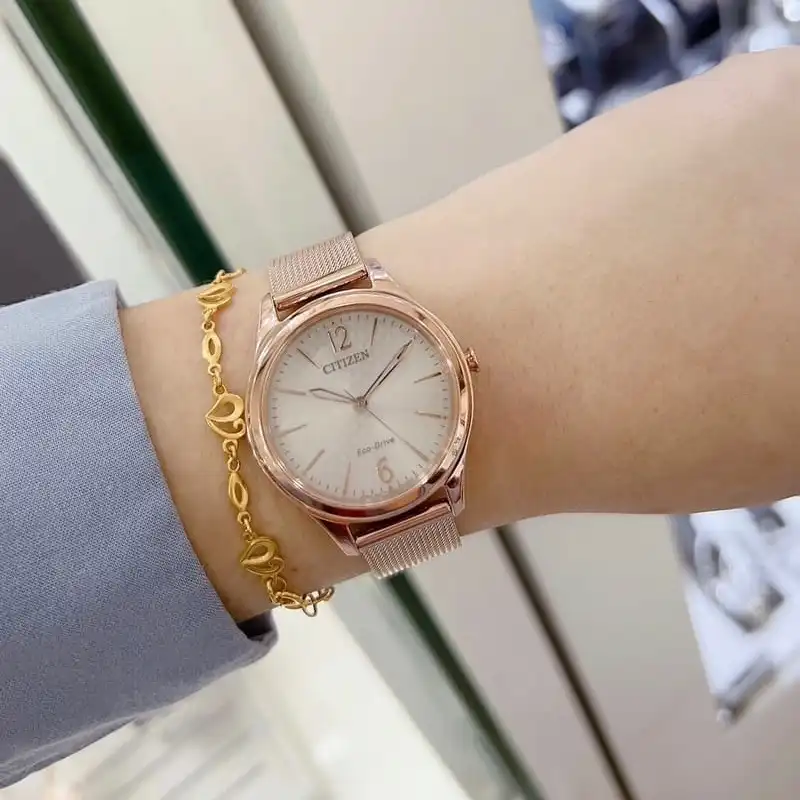 ساعت مچی عقربه ای زنانه سیتی زن مدل EM0508-80X