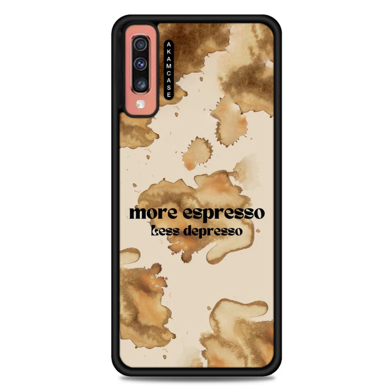 کاور آکام مدل AMC-WSGA70-COFFEE-22 مناسب برای گوشی موبایل سامسونگ Galaxy A70
