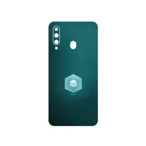 MAHOOT Minimal Cube icon Cover Sticker for Samsung Galaxy A60