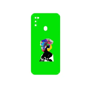 MAHOOT Collage of Women Portrait 3 Cover Sticker for Samsung Galaxy M21 2021 Edition