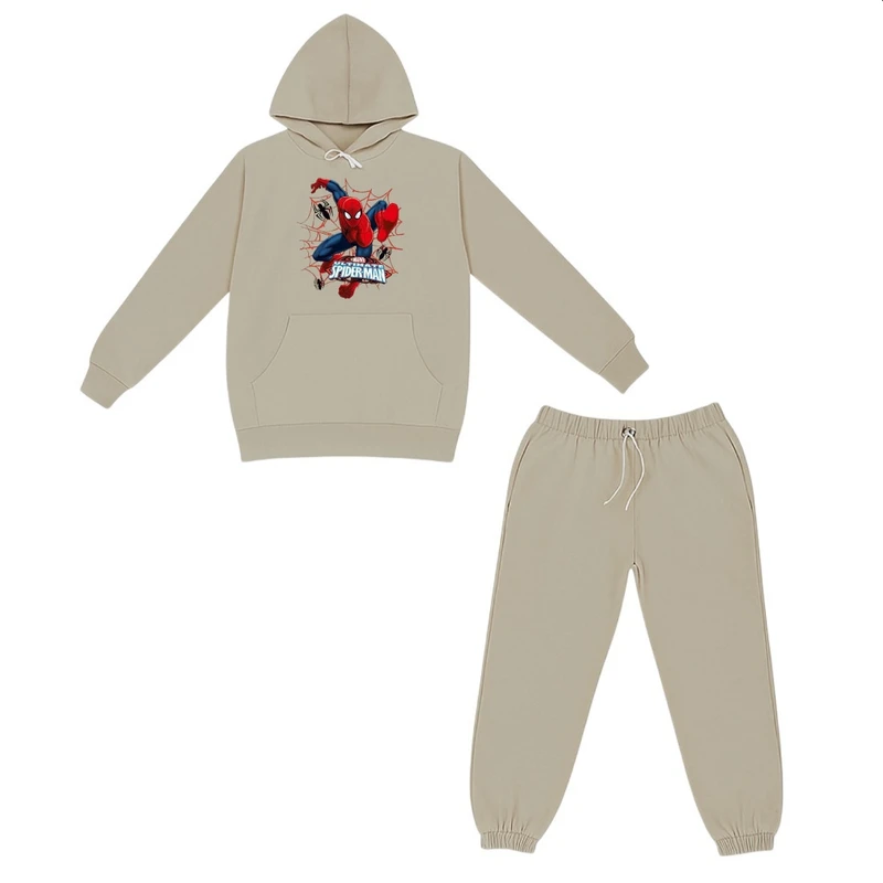 ست هودی و شلوار راحتی بچگانه مدل مرد عنکبوتی کد p3 