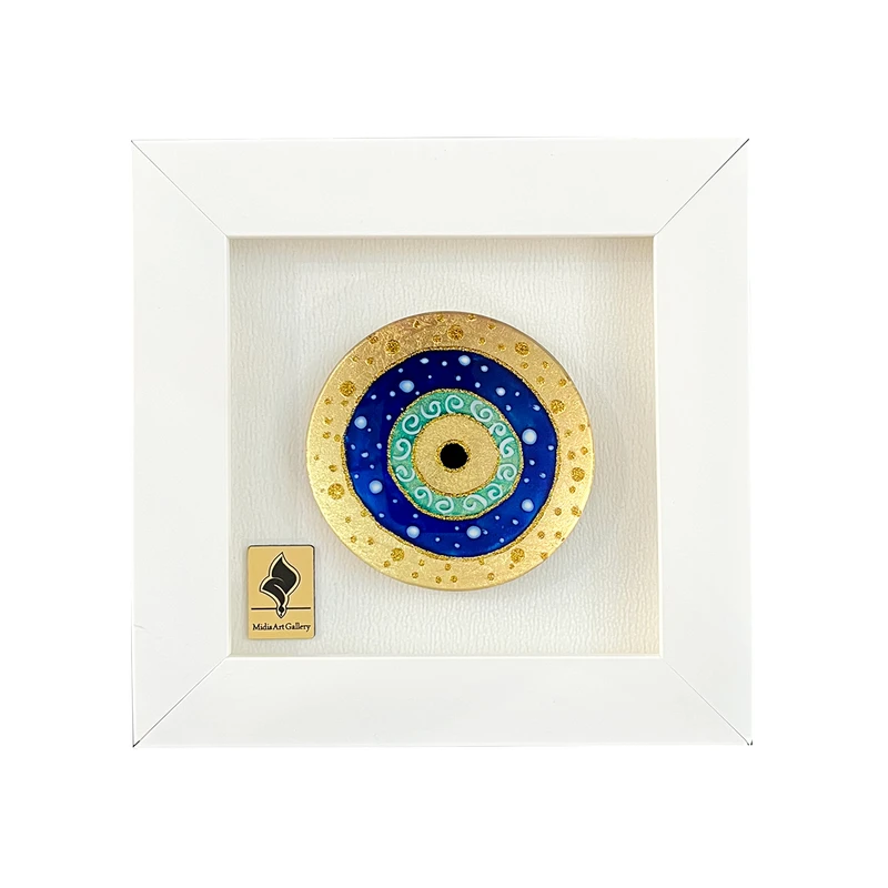 تابلو ویترای میدیس آرت مدل چشم نظر کد 409