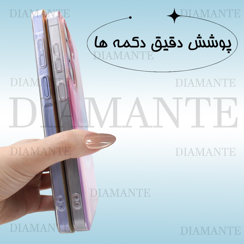 کاور دیامانته مدل Wavy Rd مناسب برای گوشی موبایل سامسونگ Galaxy A73