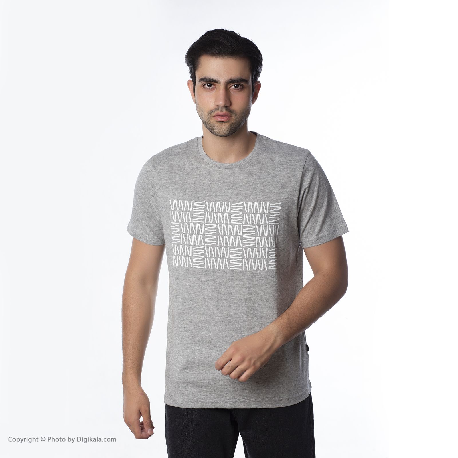 تی شرت آستین کوتاه مردانه زی سا مدل 153160593ML -  - 9