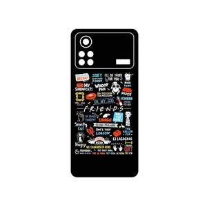 MAHOOT Friends 2 Cover Sticker for Xiaomi Poco X4 Pro 5G