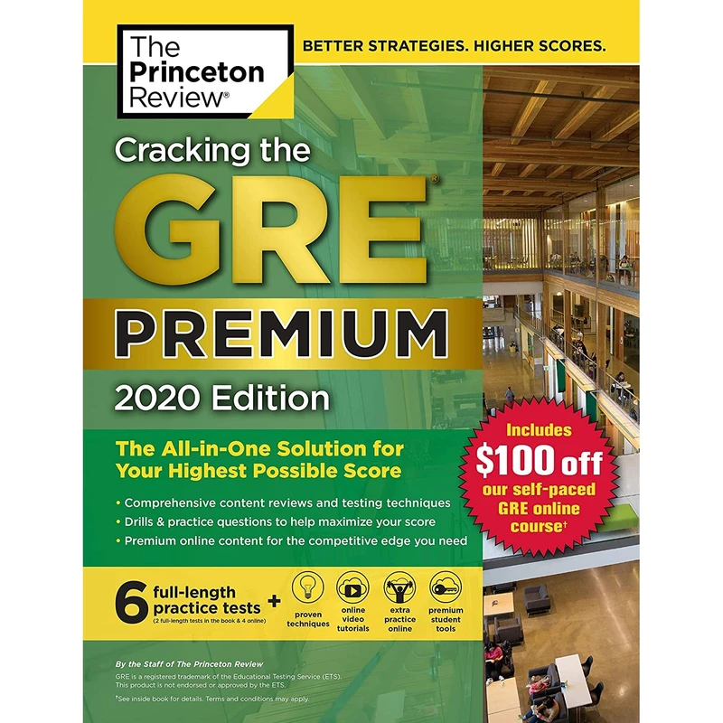 کتاب Cracking the GRE Premium اثر The Princeton Review انتشارات Princeton Review