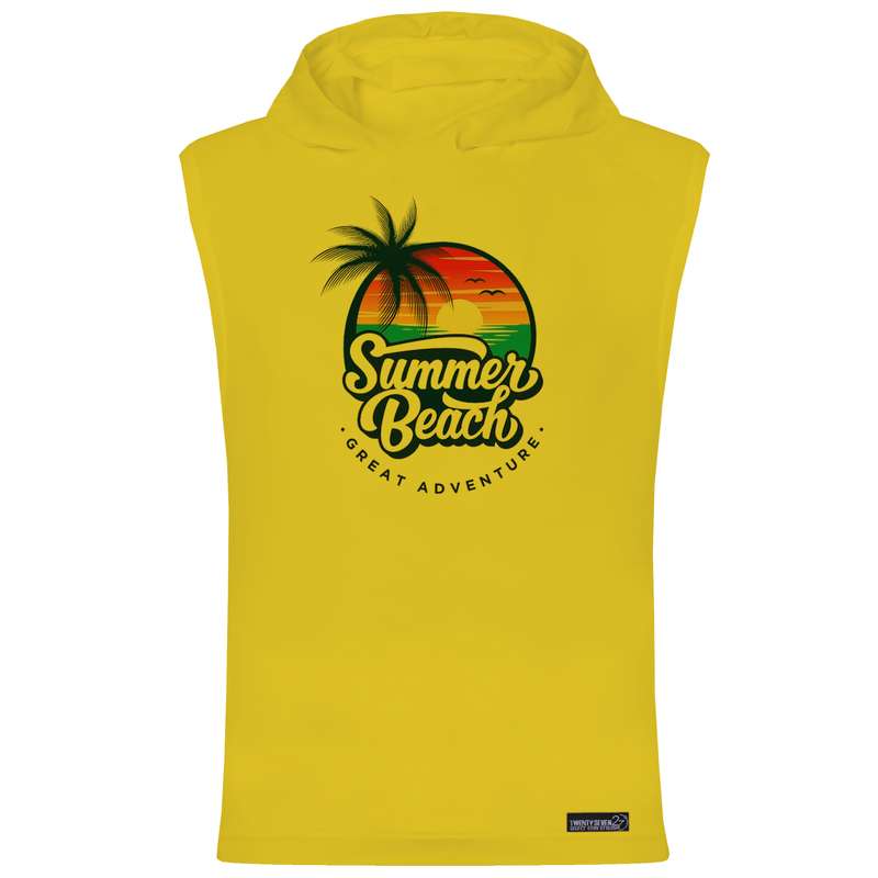 تاپ کلاه دار مردانه 27 مدل SUMMER BEACH کد WN1125