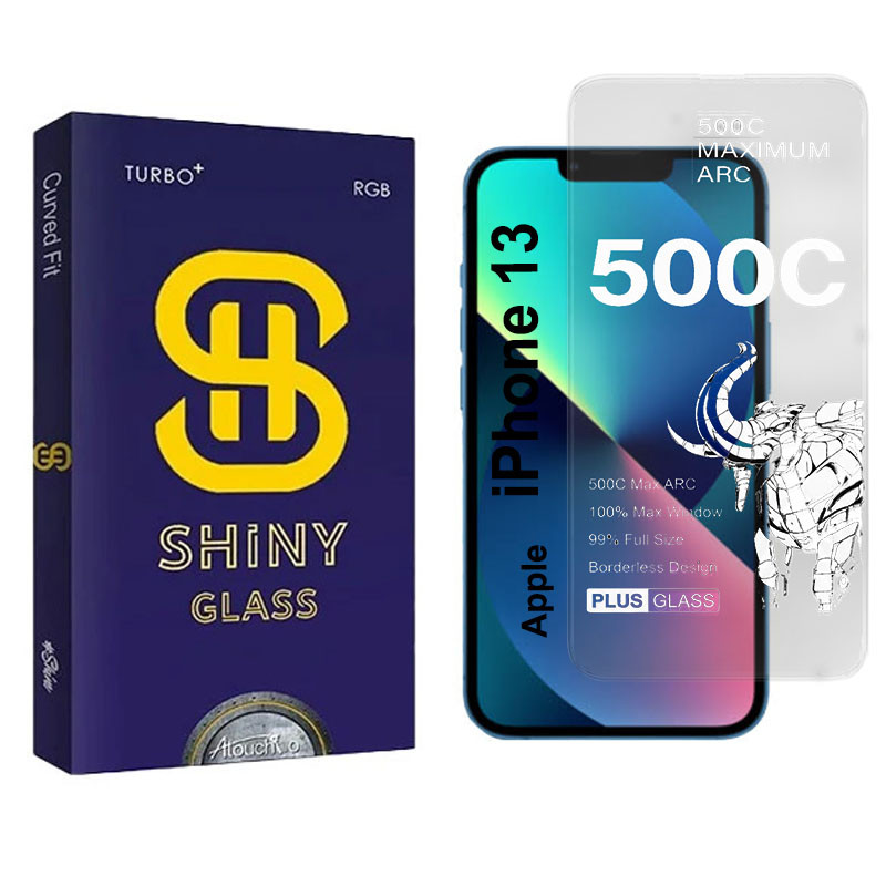محافظ صفحه نمایش شیشه ای آتوچبو مدل 500C-AT مناسب برای گوشی موبایل اپل iPhone 13