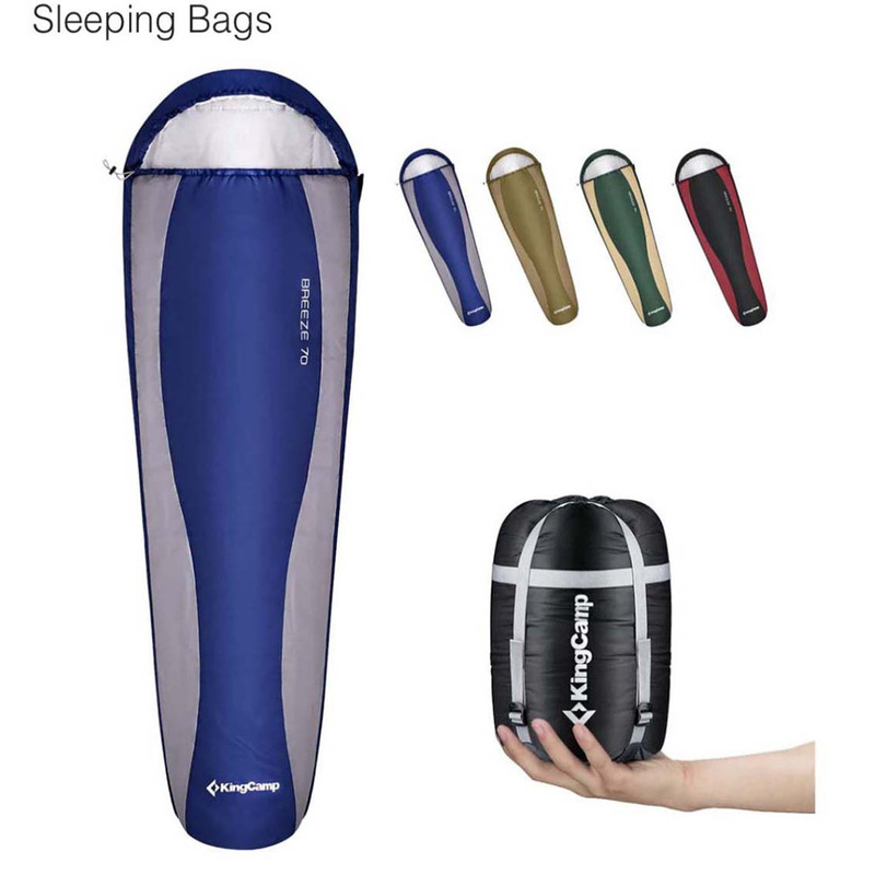 کیسه خواب یک نفره کینگ کمپ مدل BREEZE 70