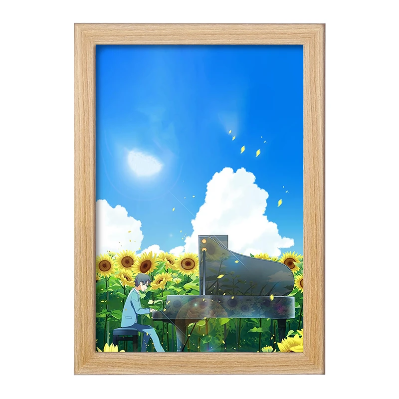 تابلو خندالو مدل آریما و کائوری انیمه دروغ تو در آوریل کد 32469