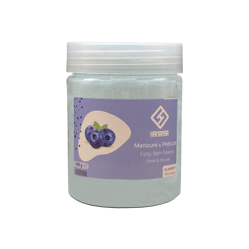 کوکتل پودری هامانا مدل Blueberry وزن 450 گرم