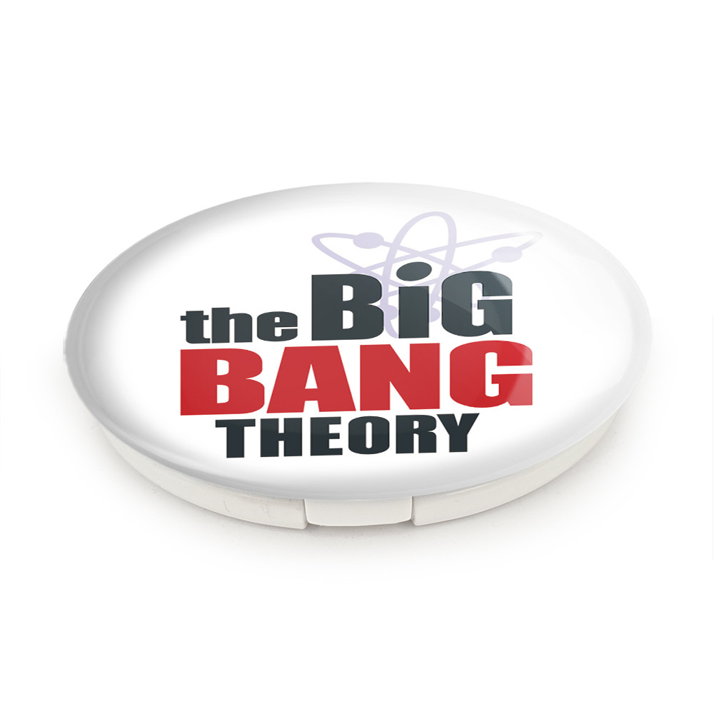 آینه جیبی خندالو طرح سریال تئوری بیگ بنگ The Big Bang Theory مدل تاشو کد 13303