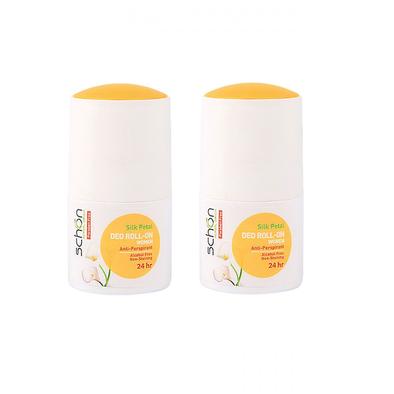 رول ضد تعریق زنانه شون مدل silk petal حجم 50 میلی لیتر مجموعه 2 عددی رول ضد تعریق زنانه شون مدل silk petal حجم 50 میلی لیتر مجموعه 2 عددی