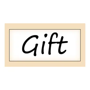 برچسب مدل هدیه آنلاین شاپ طرح Gift کد 01 مجموعه 100 عددی