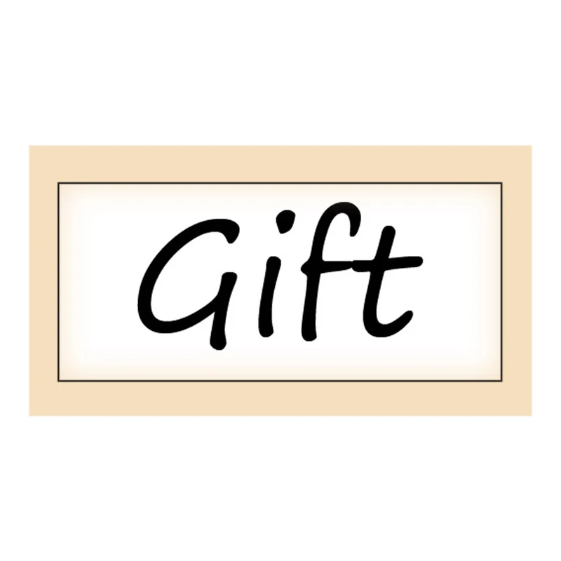برچسب مدل هدیه آنلاین شاپ طرح Gift کد 01 مجموعه 500 عددی