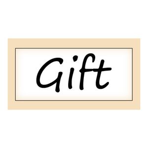 برچسب مدل هدیه آنلاین شاپ طرح Gift کد 01 مجموعه 200 عددی