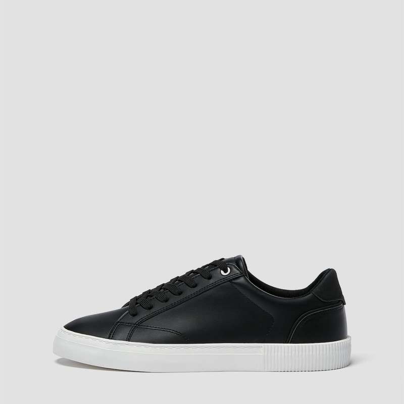 کفش روزمره مردانه پول اند بیر مدل trainers wiht textured