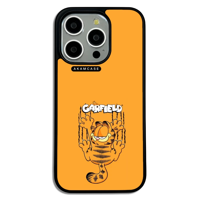کاور آکام مدل AMC-WA15PRO-GARFIELD10 مناسب برای گوشی موبایل اپل iPhone 15 Pro