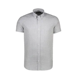 پیراهن آستین کوتاه مردانه کیکی رایکی مدل MBB20225-362