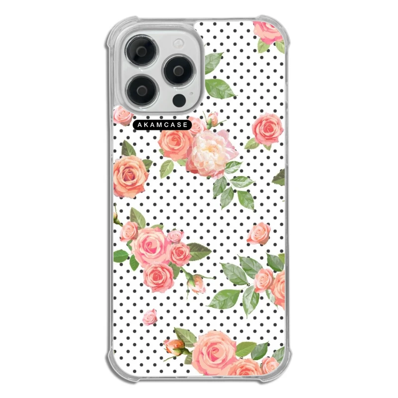 کاور آکام مدل AMC-WTA13PROMAX-FLOWERS5 مناسب برای گوشی موبایل اپل iPhone 13 Pro Max