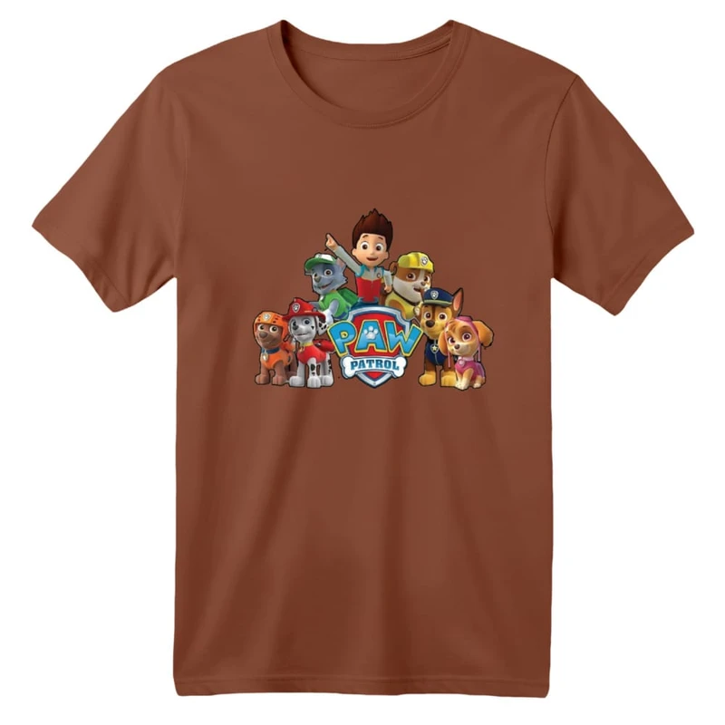 تی شرت آستین کوتاه بچگانه مدل سگ نگهبان کد ۸