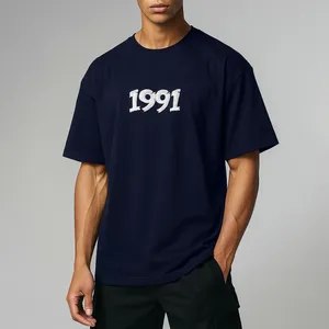 تی شرت اورسایز مردانه نوزده نودیک مدل TS1983 NB