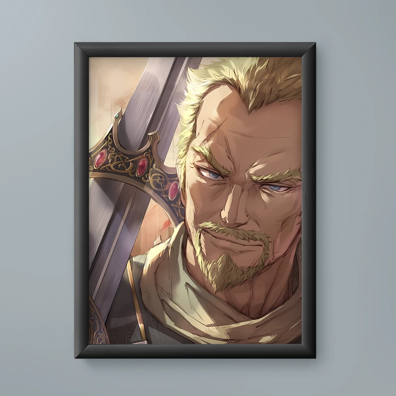 تابلو مدل انیمه آسکلاد وینلند ساگا Askeladd Vinland Saga anime 13