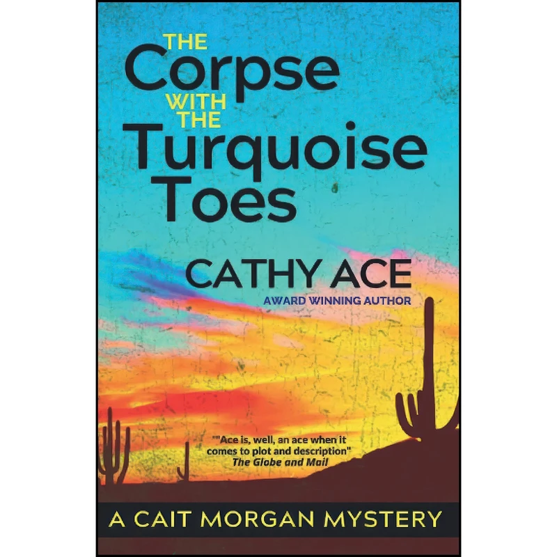 کتاب The Corpse with the Turquoise Toes  اثر Cathy Ace انتشارات تازه ها