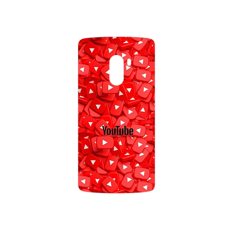 برچسب پوششی ماهوت مدل Youtube مناسب برای گوشی موبایل لنوو A7010