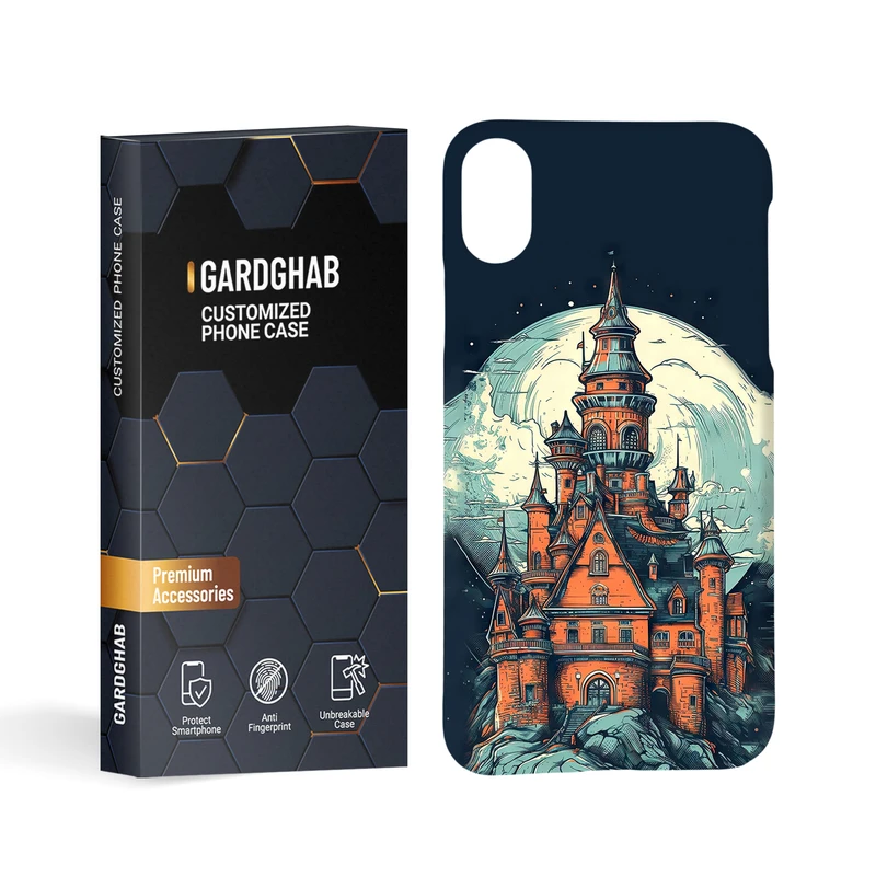   کاور گارد قاب مدل ساده مناسب برای گوشی موبایل اپل iphone x / xs