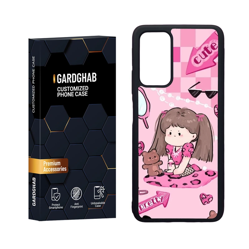 کاور گارد قاب مدل دورژله ای دخترانه مناسب برای گوشی موبایل شیائومی Poco M4 Pro 5G / Redmi Note 11S 5G