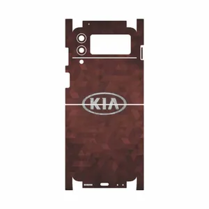 MAHOOT KIA-Logo-FullSkin Cover Sticker for Samsung Galaxy Z Flip3 5G