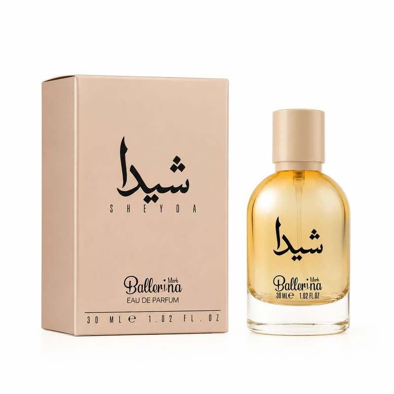 عطر جیبی زنانه بالرینا مدل Sheyda با رایحه شیرین حجم 30 میلی‌لیتر