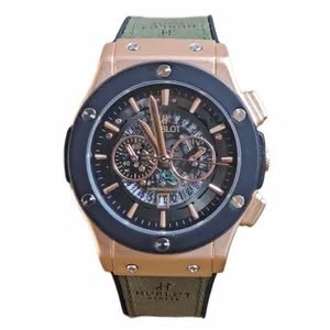 ساعت مچی عقربه‌ای مردانه هابلوت مدل اسکلتونS